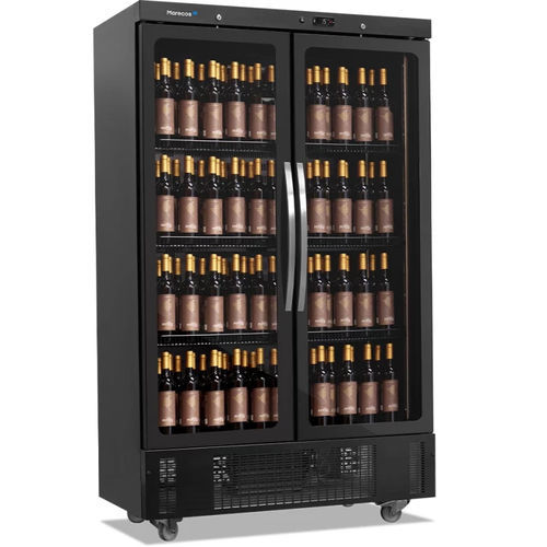 Service-Weinkühlschrank - CV 800 CS PV - Marecos - für professionellen Einsatz / freistehend / Stahl