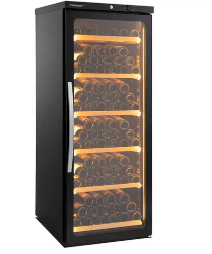 Service-Weinkühlschrank - CV 350 PV EXC. - Marecos - für professionellen Einsatz / freistehend / Edelstahl