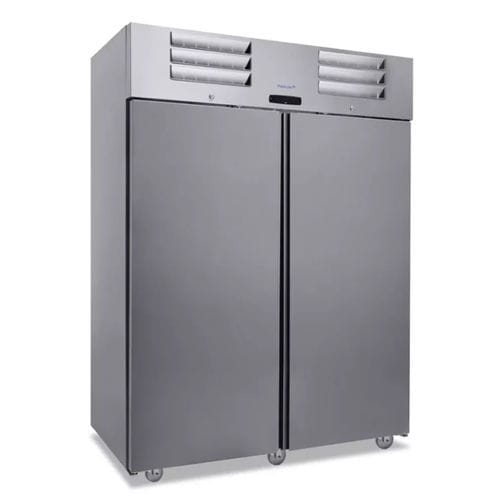 Profi-Gefrierschrank - AGP 1400 TA N PO - Marecos - Edelstahl / Niedrigtemperatur / 2-türige