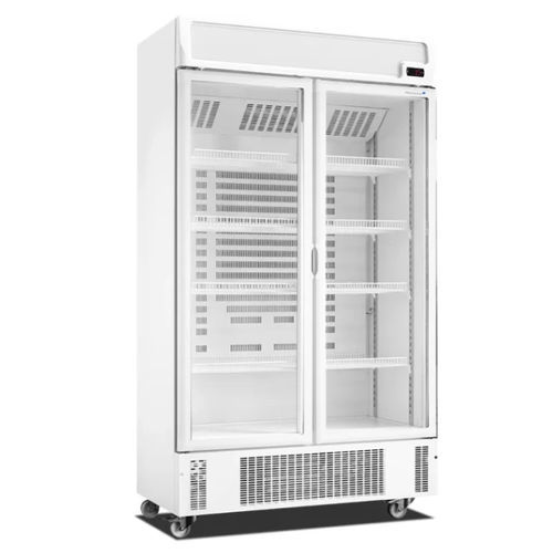 Getränkekühlschrank für Gewerbegebrauch - ARV 800 CN PV - Marecos - vertikal / mit integrierter Beleuchtung / 2 Temperaturen