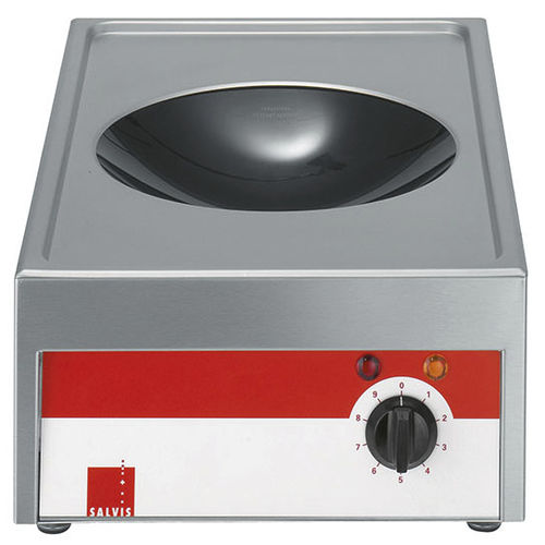 Induktionswok - SMARTLINE  - SALVIS AG - Profi / mit 1 Kochfeld / Aufsatz