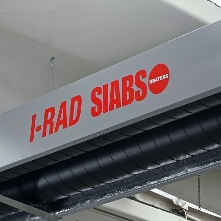 Gas-Heizpaneele - I-RAD - SIABS S.r.l. - deckenmontiert / Industrie / für professionellen Gebrauch