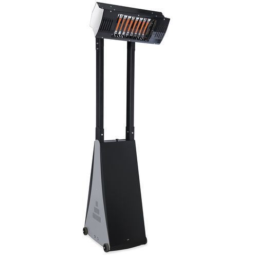 Bodenstehender Infrarot-Terrassenheizer - NEROHEAT - SIABS S.r.l. - Gas / mobil / >4000 w