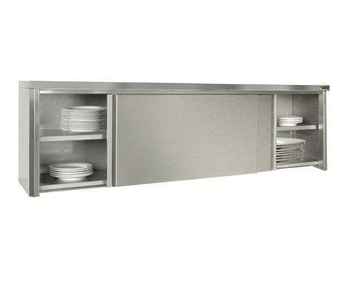 Moderner Lagerschrank für Küchen - MM1 - SOFINOR SAS - Edelstahl / für Gewerbegebrauch