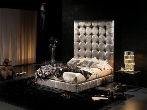 Doppelbett - LAUREN - ASCENSION LATORRE - klassisch / Polster / Stoff