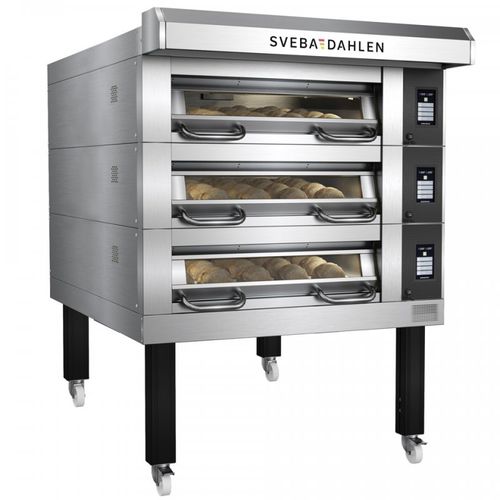 Ofen für den professionellen Gebrauch - D-SERIES DOUBLE DEPTH - SVEBA DAHLEN AB - Elektro / Dampf / freistehend