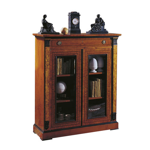 Klassisches Bücherregal - CORIA - ACANTO - Holz / verglast