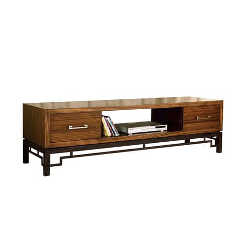 Klassisches Fernsehmöbel - PARZAN - ACANTO - lowboard / mit Halterung für DVD-Player / mit Schubladen