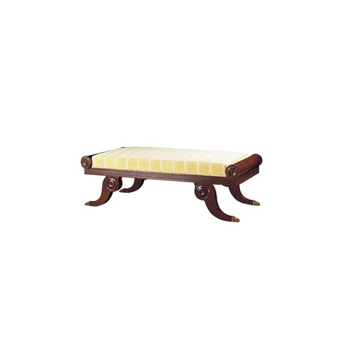 Standard-Polsterbank - IRIS - ACANTO - traditionell / Stoff / Gestell aus Buche