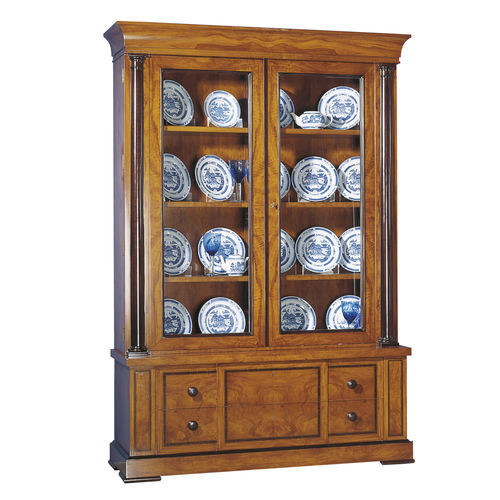 Klassischer Geschirrschrank - YBOLO - ACANTO - Holzfurnier
