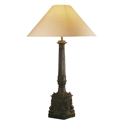 Tischlampe - DELFINES - ACANTO - Marmor / Harz / klassisch