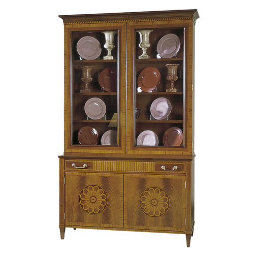 Traditioneller Geschirrschrank - JERICA  - ACANTO - Holzfurnier
