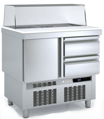 Profi-Saladette - MFS-C - CORECO - mit 2 Türen