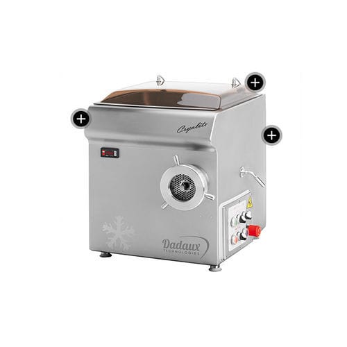 Automatischer Fleischwolf - CRYOLITE - DADAUX SAS - Profi / Tisch / 400V dreiphasig