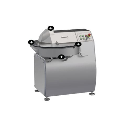 Profi-Kutter - TITANE 45 V - DADAUX SAS - automatisch / Schneid / Fleisch