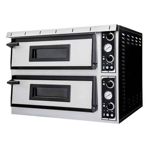 Profi-Pizzaofen - PLUS XL 66 - PRISMAFOOD - Elektro / freistehend / mit 2 Kammern