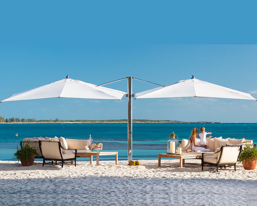 Quadratischer Sonnenschirm - OCEAN MASTER MAX DUAL  - TUUCI - rechteckig / achteckig / Ampel
