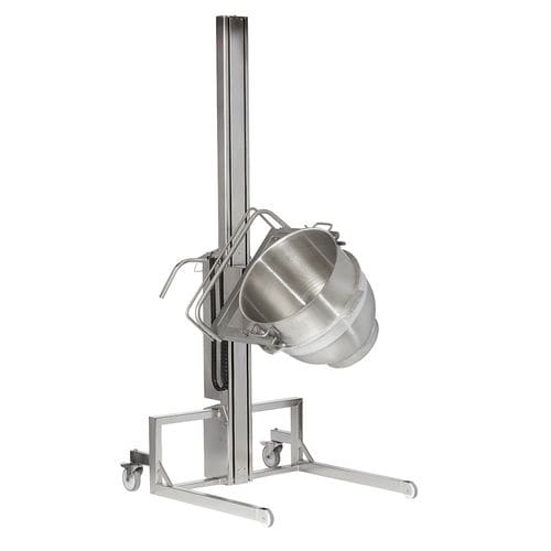 Knetbecken-Kipper / für professionellen Einsatz - MAXILIFT INOX - Varimixer A/S