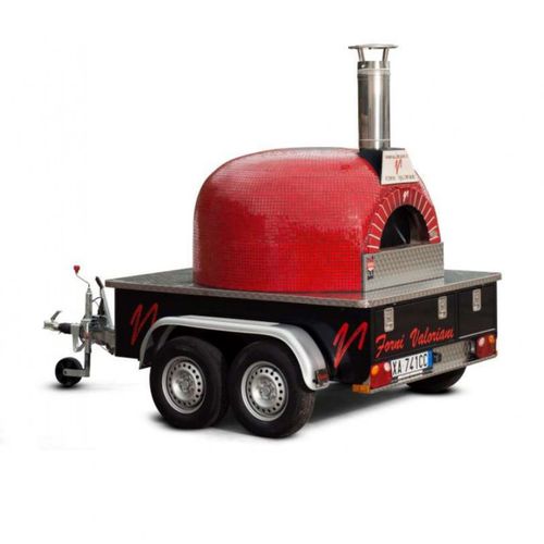 Profi-Pizzaofen - TRAILER - REFRATTARI VALORIANI S.R.L. - Holz / Gas / freistehend