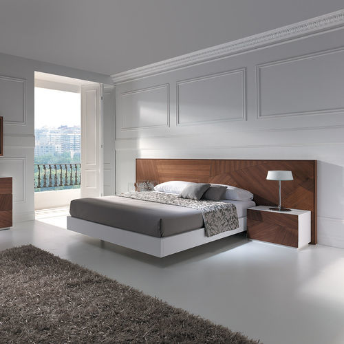 Doppelbett - AFRICA - MEGAMOBILIARIO - modern / Kopfteil / Holzfurnier