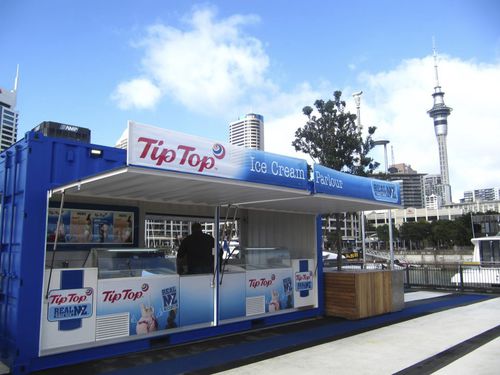 Baucontainer für Gewerbegebrauch - TIP-TOP - addis container - für Einzelhandel