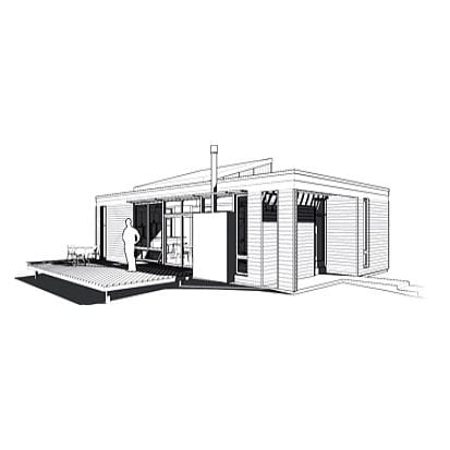 Fertigbauhaus - GREENBELT STARTER - wieler - umweltfreundlich / Modul / energiesparend