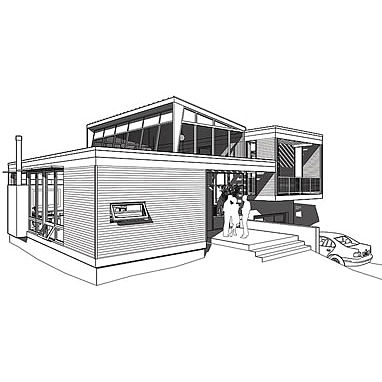 Fertigbauhaus - GREENBELT 1½ - wieler - umweltfreundlich / Modul / energiesparend