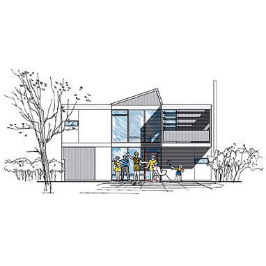 Fertigbauhaus - GREENBELT 2 - wieler - umweltfreundlich / Modul / energiesparend