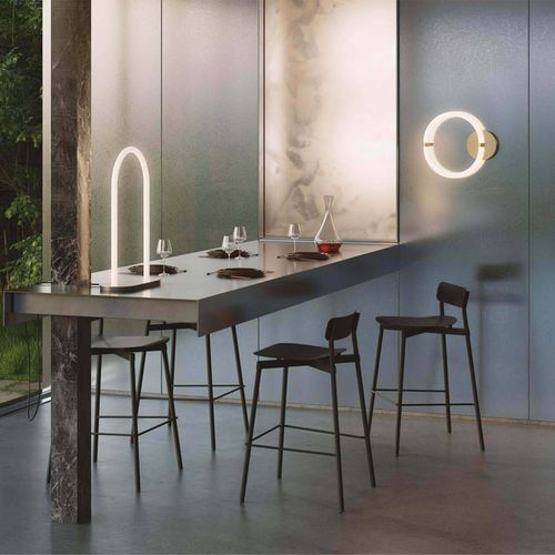 Moderne Wandleuchte - Unseen - Petite Friture - für den Innenraum / Messing / aus lackiertem Stahl