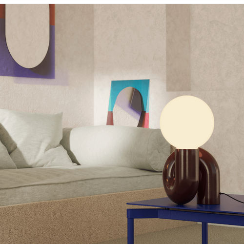 Tischlampe - Neotenic - Petite Friture - Glas / Keramik / modern