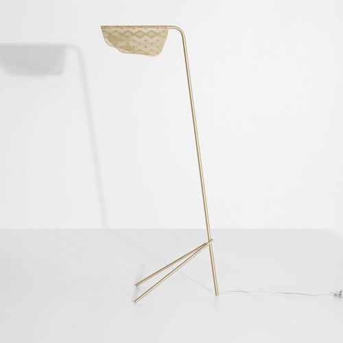 Stehleuchte - MEDITERRANEA  - Petite Friture - Messing / gebürstetes Messing / modern