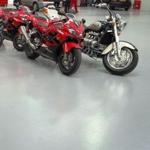 Epoxidharzbodenbelag - WATER BASED  - Watco Industrial Flooring - gewachst / polierte Betonoptik / hochbelastbar