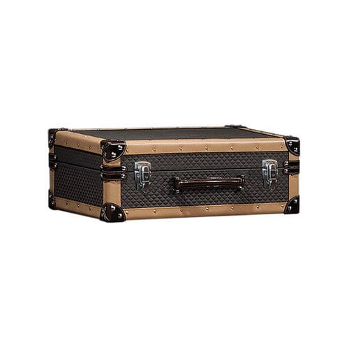 Leder-Aufbewahrungsbox - TRAVELER - Colección Alexandra - mit Deckel
