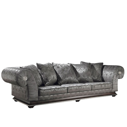 Klassisches Sofa - ALBA - Colección Alexandra - Stoff / mit abnehmbarem Kissen / mit Armlehnen