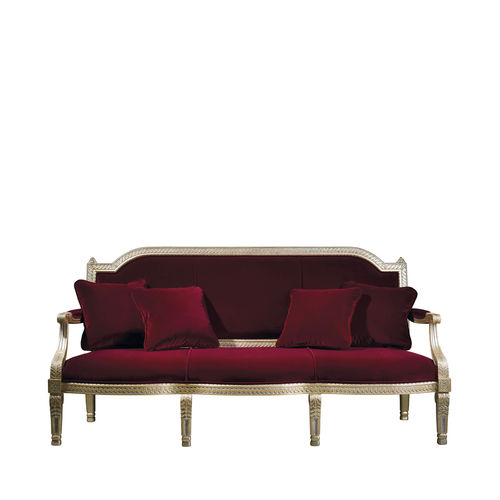 Klassisches Sofa - CLASSICO - Colección Alexandra - Stoff / mit abnehmbarem Kissen / mit Armlehnen