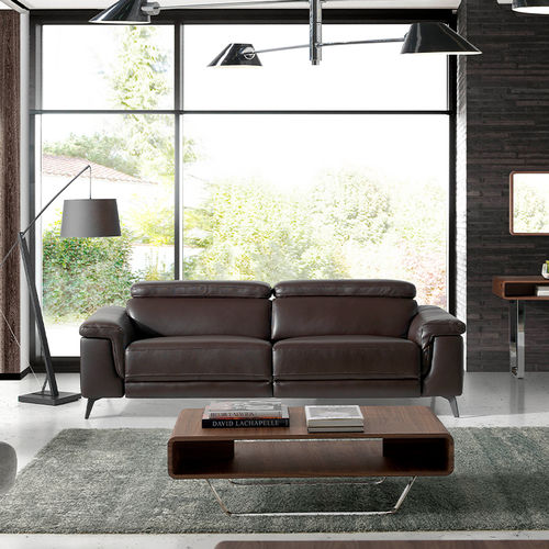 Modernes Sofa - 6050 - Angel Cerdá - Leder / Kuhfell / mit Kopfstütze