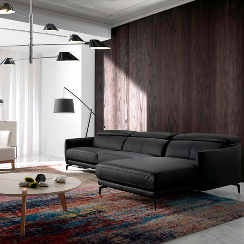 Ecksofa - 6040 - Angel Cerdá - modern / Leder / Kuhfell