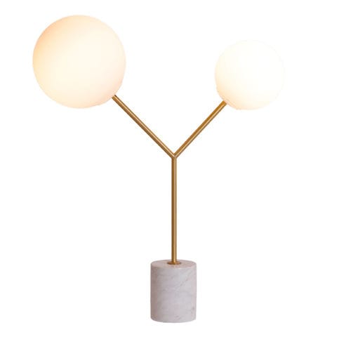 Tischlampe - 8050 - Angel Cerdá - Stahl / Glas / Marmor