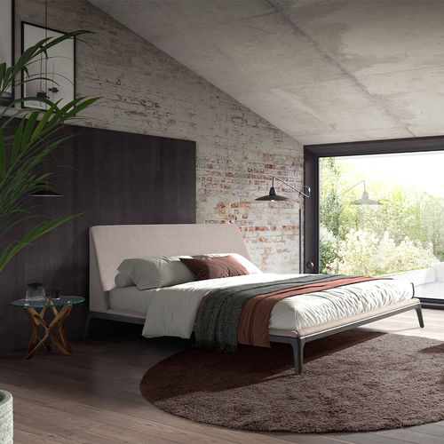Doppelbett - 7155 - Angel Cerdá - modern / Polster / Kopfteil