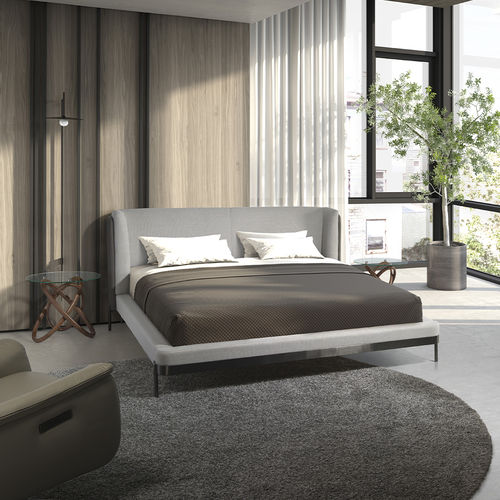Doppelbett - 7156 - Angel Cerdá - modern / Polster / Kopfteil