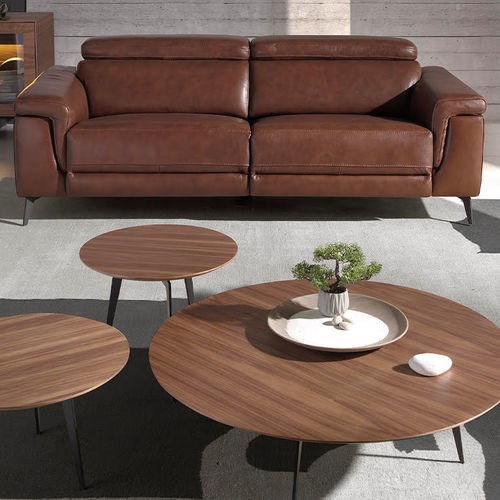 Modernes Sofa - 6117 - Angel Cerdá - für Wohnzimmer / Leder / Kuhfell
