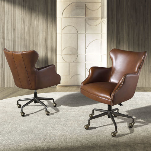 Moderner Bürosessel - 4166 - Angel Cerdá - Leder / ergonomisch / Polster