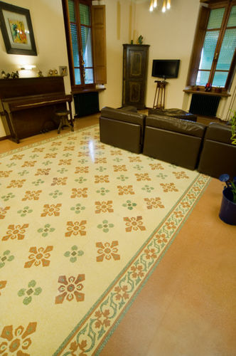 Terrazzo-Fliesen - T5 - grandinetti srl - poliert / für den Innenraum / bodenstehend