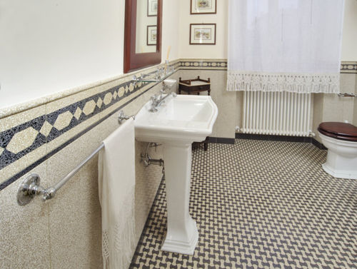 Terrazzo-Fliesen - T61 - grandinetti srl - poliert / für Badezimmer / bodenstehend