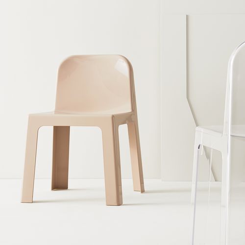 Moderner Stuhl - TRONO - SEGIS - für den Innenraum / Stoff / Kunstleder