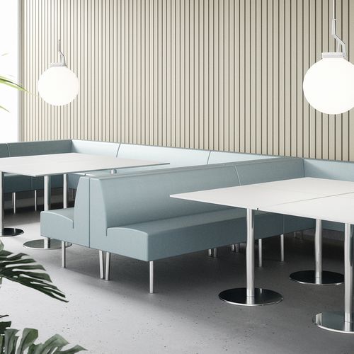 Modulare Polsterbank - TERMINUS - SEGIS - modern / Stoff / Kunstleder