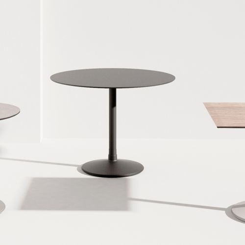 Moderner Bistrotisch - TOP & STOP - SEGIS - HPL / melaminbeschichtet / Porzellan