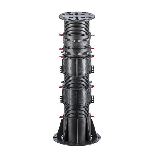 Polypropylen-Terrassenpfosten - BC-9 - 452-630mm - Buzon Pedestal International - für Außenbereich / regelbar / für Terrassendielen