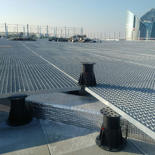 Polypropylen-Terrassenpfosten - BC - Buzon Pedestal International - für Außenbereich / regelbar / für Terrassendielen