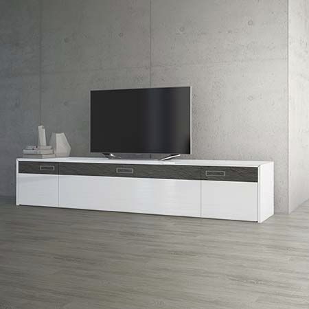 Modernes Fernsehmöbel - S1 MK-2 - Handelsagentur Lars Schnepel UG - lowboard / Holz / Stoff
